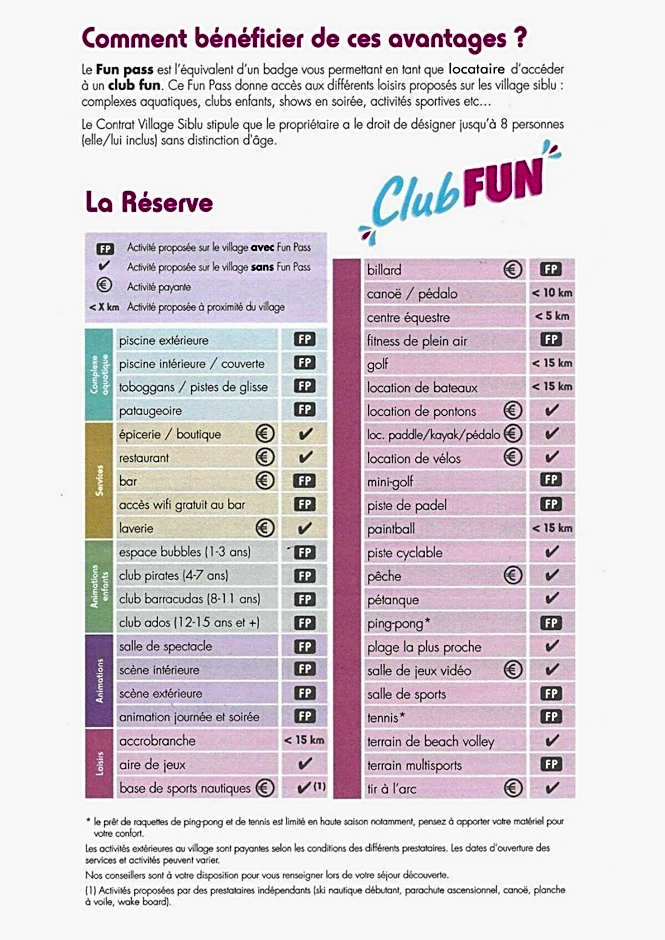 Havre de paix Gastes MH 704