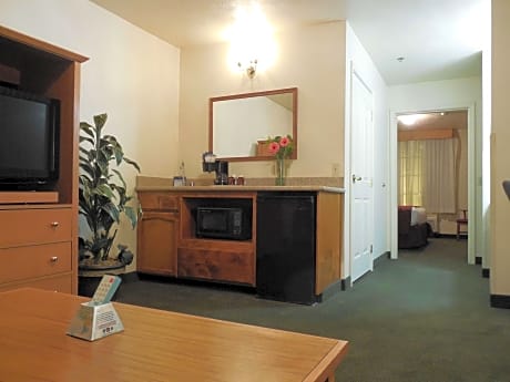 Suite-1 King Bed, Non-Smoking, Two Rooms, Sofabed, Work Desk, Wet Bar, High Speed Internet Access, F