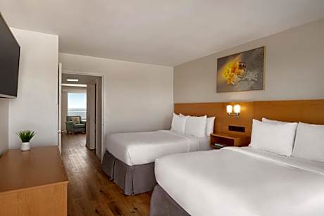 Extended Stay Double Suite with Two Double Beds - Non-Smoking/Top Floor