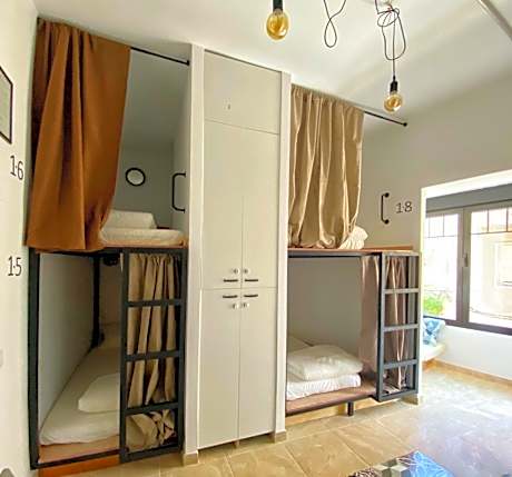 Bed in 8-Bed Female Dormitory Room