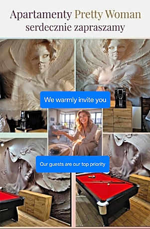 Apartamenty PRETTY WOMAN 100 m town square 24h - nocleg Bytom Chorzów Katowice