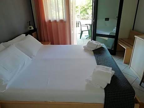 Double or Twin Room with Balcony and Garden View