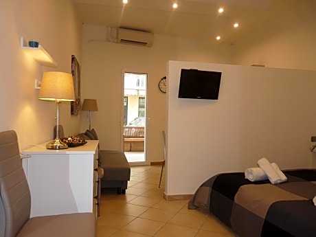 Family Room with Terrace