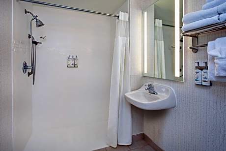 Standard King Room with Roll-in Shower - Mobility Accessible