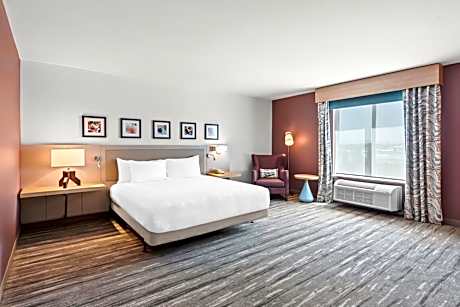 1 King Bed Airport View