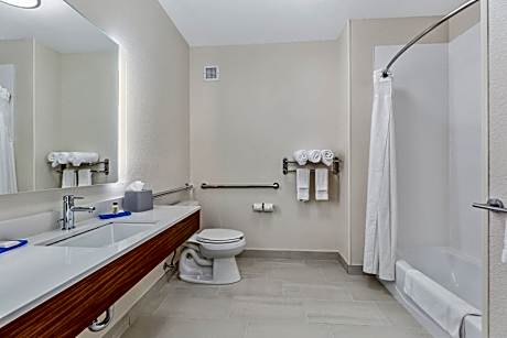 2 Bed Mobility Accessible Roll Shower Non-Smoking
