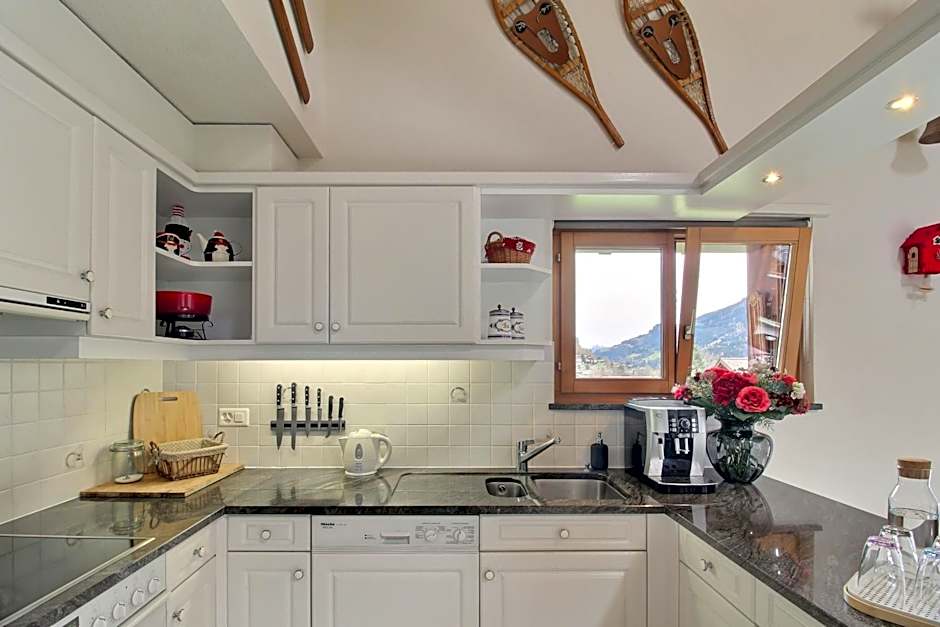 Mossettes 5, penthouse sunny terrasse and sauna