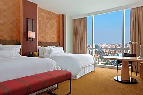Westin Executive, Club Lounge Access, Deluxe Guest Room, 2 Queen, High Floor