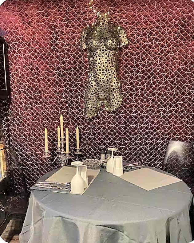 Dépendance cosy climatisée jacuzzi diner aux chandelles