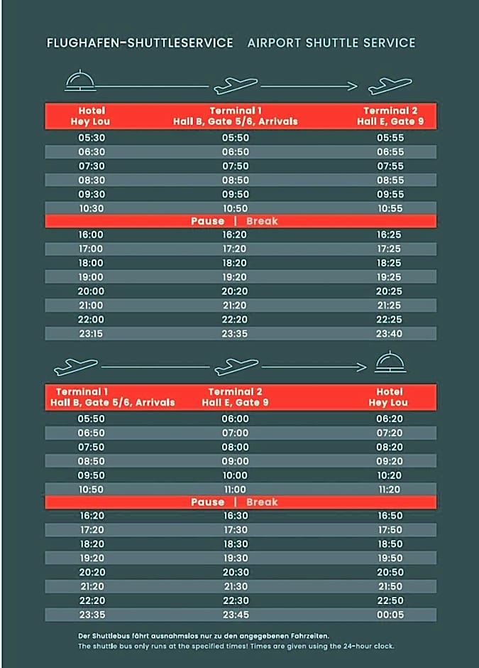 Hey Lou Hotel Frankfurt Airport