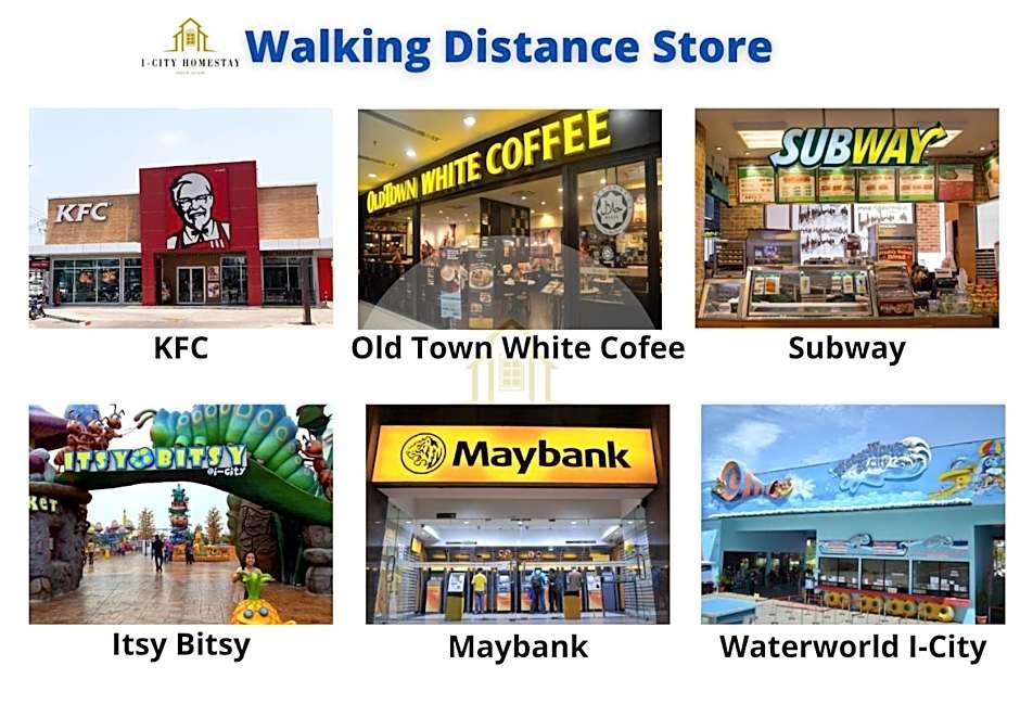 I-City Homestay - Shah alam, Hospital Shah Alam, UITM, Central Mall SOGO, Seksyen 7