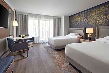 Double Room with Two Double Beds - High Floor