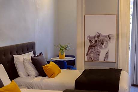 Twin/Triple Studio Terrace with Shared Bathroom