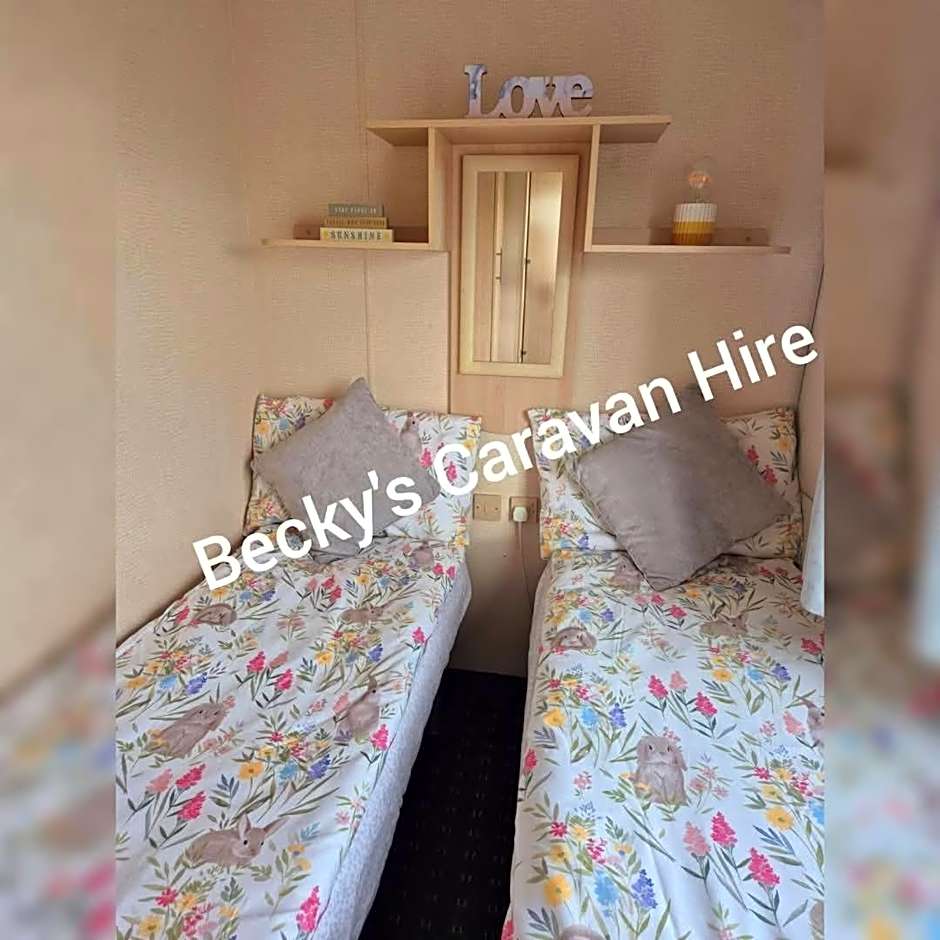 Becky's Caravan at Marton Mere