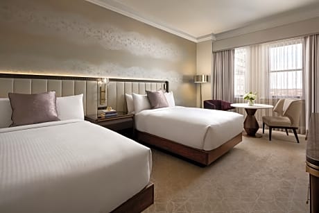 FAIRMONT VIEW 2 DOUBLES, river valley view, shower with bathtub, 27sm,300sf