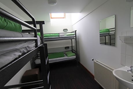 Bunk Bed in Female Dormitory Room with Shared Bathroom