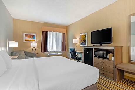 King Room with Roll-In Shower - Mobility Access