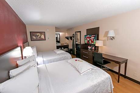 Premium Room with Two Queen Beds Smoke Free (Upgraded Bedding & Snack)