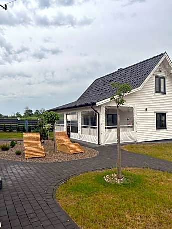 Domek Całoroczny Fuleda -Mazury Giżycko Sauna Jacuzii Kominek