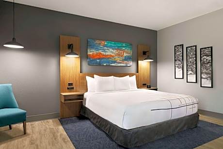 1 King Bed, Mobility/Hearing Accessible Suite, Roll-in Shower, Non-Smoking