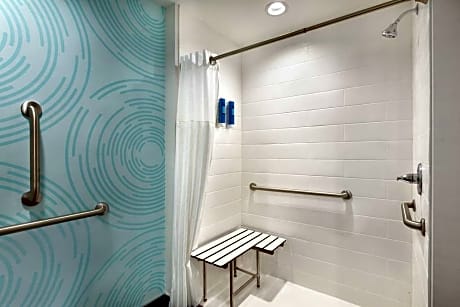 1 King Hearing Accessible Room W/Ri Shower