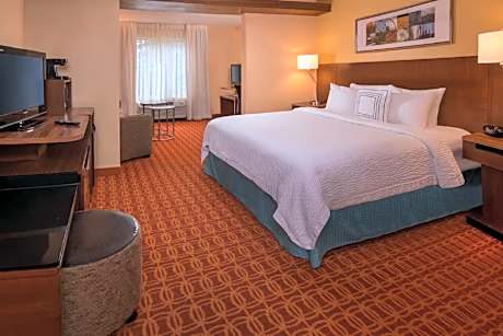 1 King Bed Mobility Accessible Room Non-Smoking