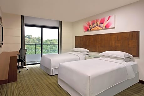 Premium room with Balcony, Guest room, 2 Single Beds