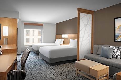 Queen Room with Two Queen Beds and Sofa Bed