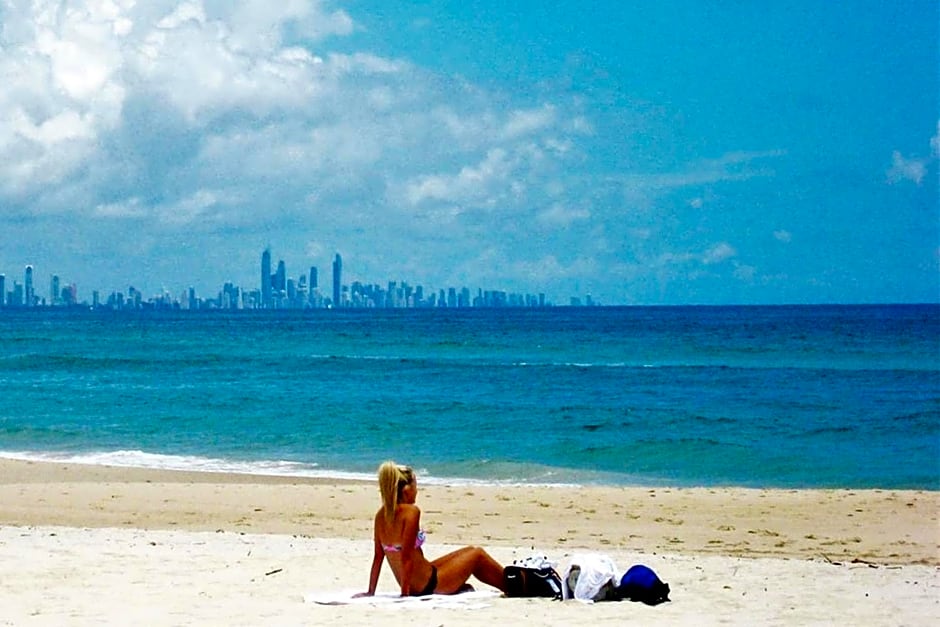 Sandcastles On Currumbin Beach