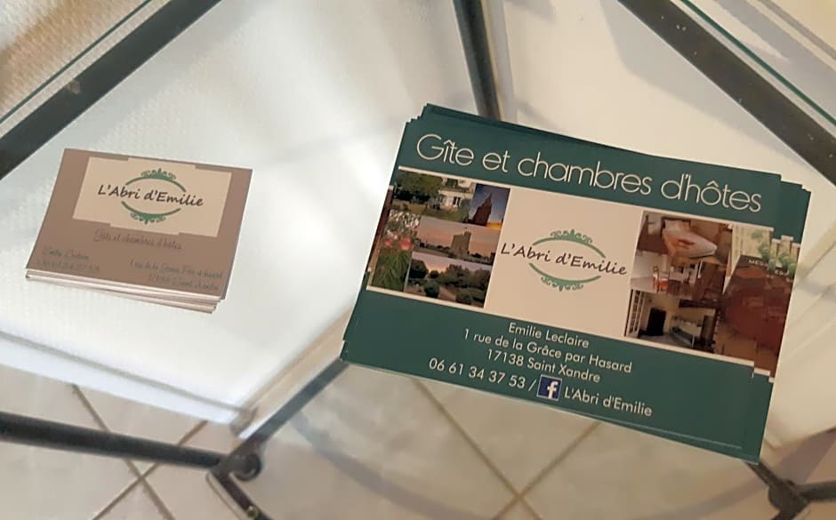 L'Abri d'Emilie - Chambre d'hôtes