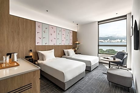Two-Bedroom Suite with Sea and City View
