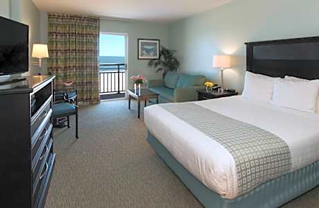 Ocean Front 1 Queen Bed, Accessible, Sleep Sofa