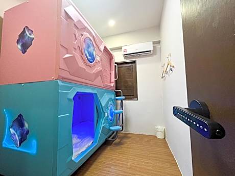 Capsule with Shared Bathroom