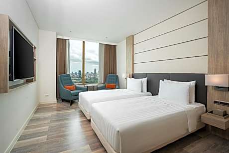 Deluxe Corner Twin Room, 2 Twin Beds