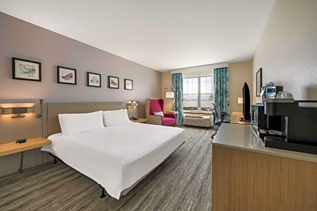 1 King Accessible Room with Bathtub