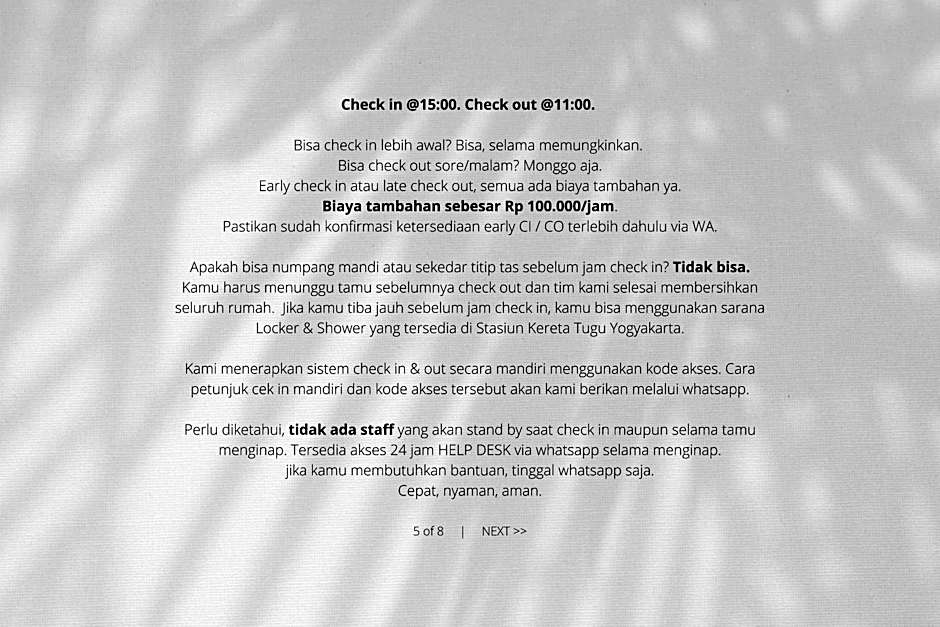 Trava House Villa Jogja