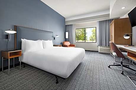 King Studio with Sofa Bed and Roll-in Shower - Mobility Accessible
