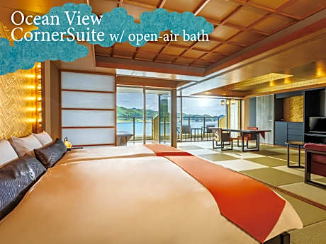 Corner Suite (Ocean View)(With open-air view bath)(Nonsmoking)