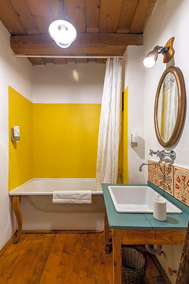 Viscri 32 - White Barn and Blue House