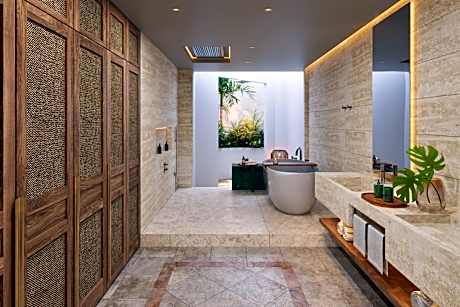 Luxury, Suite, 2 Double, Ocean view, Balcony