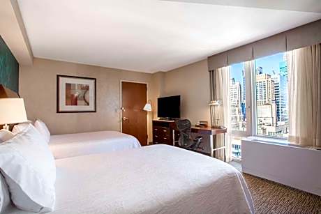 Double Room with Two Double Beds - Hearing Access