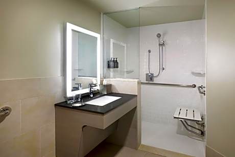 King Room with Roll-In Shower - Disability Access