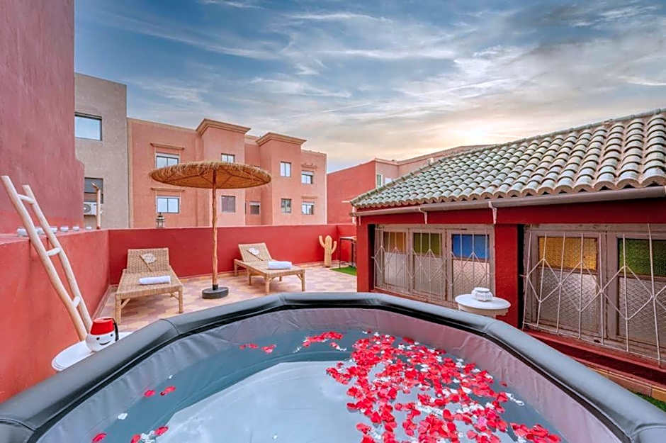 Rooftop centre ville jacuzzi