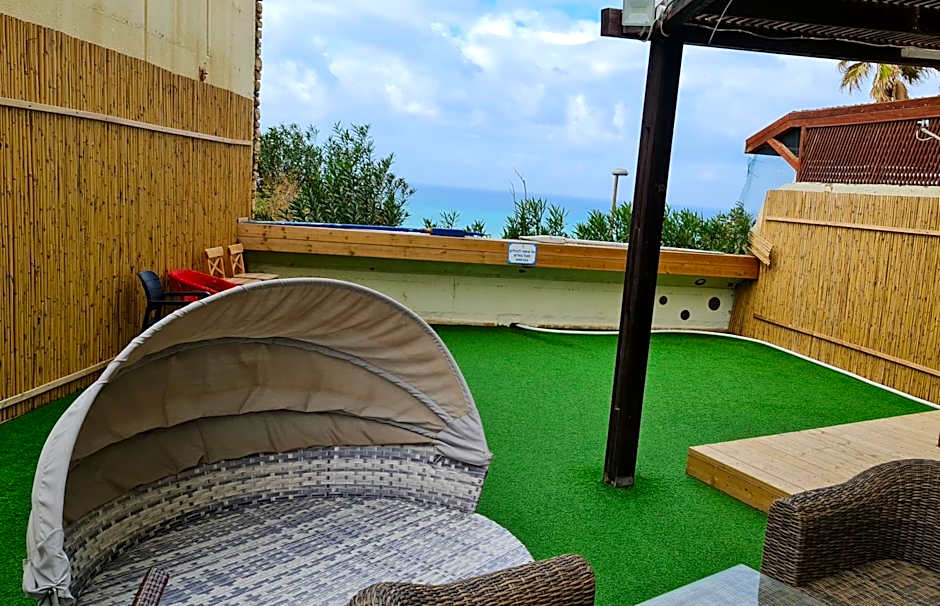 כוכב הים וילה מול הגלים וברכה פרטית סגורה