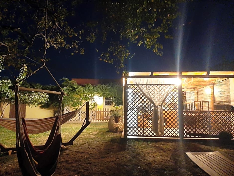 casa di campagna dal pozzo