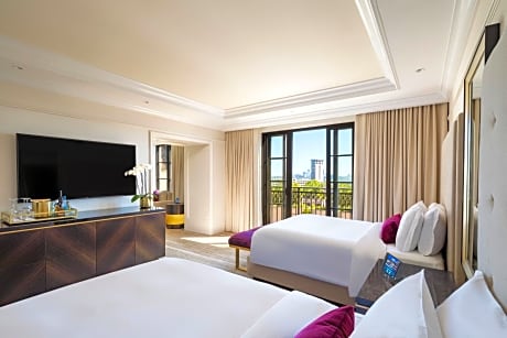 Metropolitan Suite, 1 Bedroom Suite, 2 Queen, Balcony