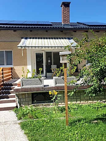 Fully equipped SIX BEDROOM HOUSE 15 kilometers from LAKE BLED - with a terrace, garden, playground, and parking