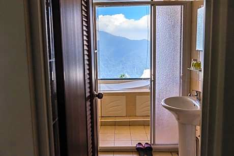 Family Room with Mountain View