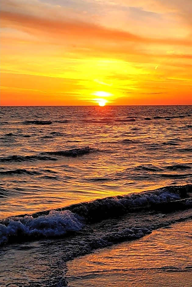 Searenity, Waterside studio in the heart of Treasure Island, walk to beach