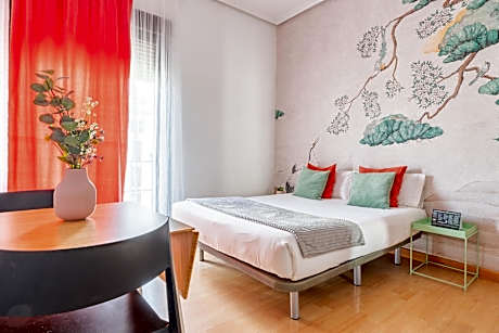 Studio with city views